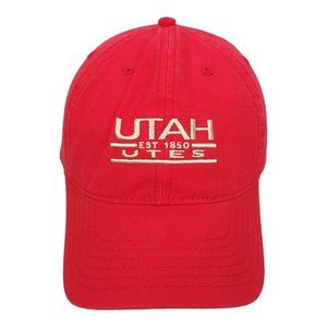 Captivating Utah Utes Adjustable Tuck Strap Cap Trucker Baseball Hat Embroidered